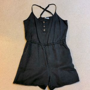 Tentree black romper